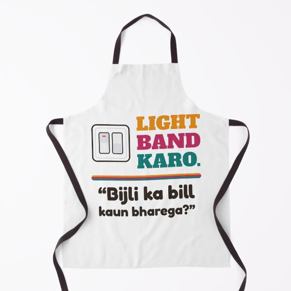 Item preview, Light Band Karo! Bijli Ka Bill Kaun Bharega? (Desi Dad) designed and sold by Diya & Dot.