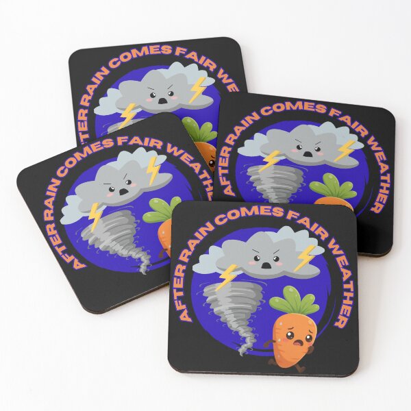 Item preview, After Rain Comes Fair Weather - Funny Motivational Carrot designed and sold by tellia-kallisto.