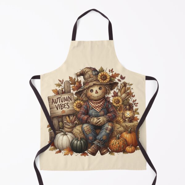 Item preview, Rustic Autumn Scarecrow Harvest designed and sold by BreezifyDesignStudio.