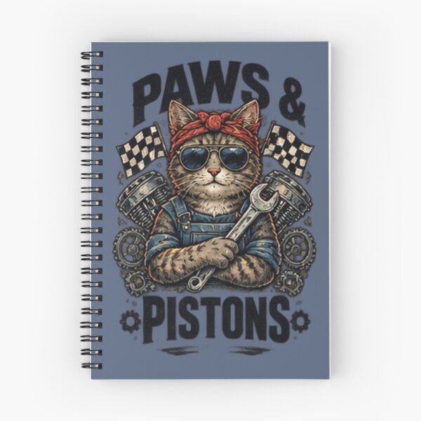 Item preview, Mechanic Cat Racing Vintage Auto Garage Funny Car Enthusiast designed and sold by WINY STUDIO.