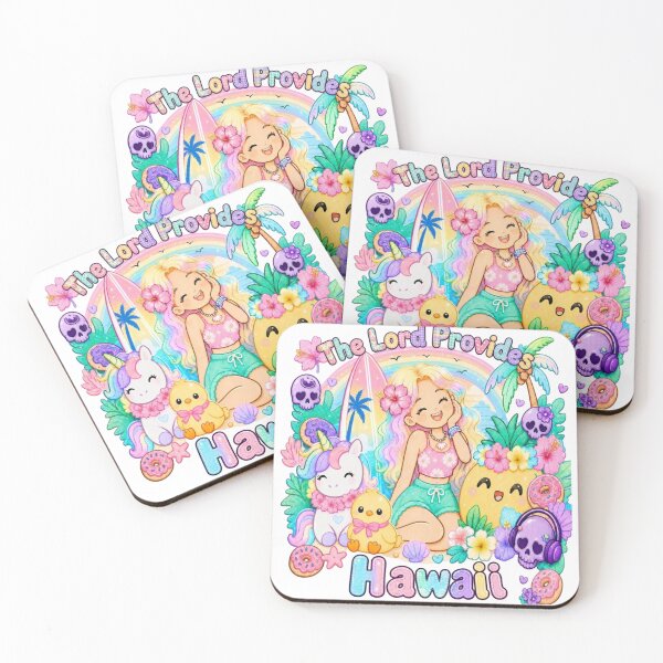 Item preview, Kawaii Hawaiian Summer Vibe - The Lord Provides designed and sold by TheChalkyFox.