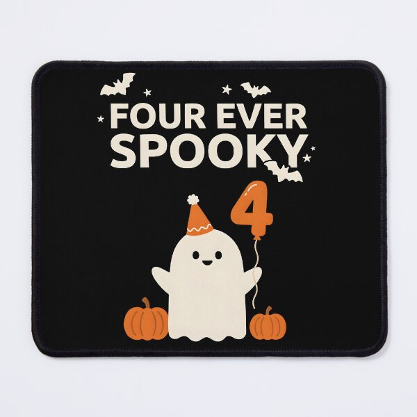 Item preview, Four Ever Spooky Cute Ghost Halloween 4th Birthday designed and sold by Redgiant87x.