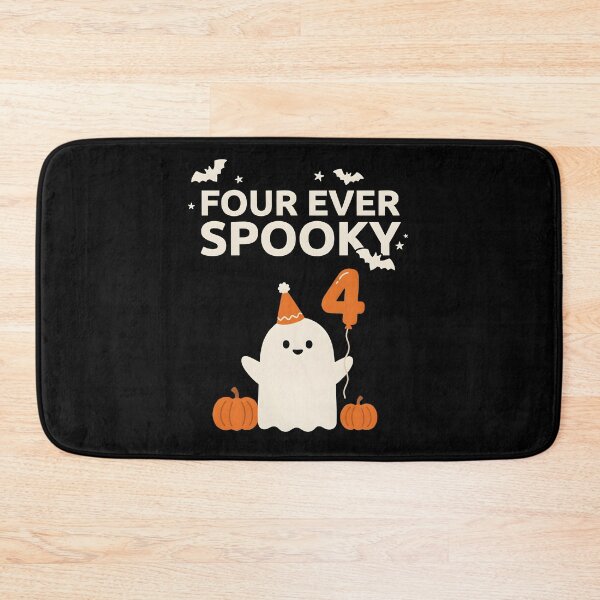 Item preview, Four Ever Spooky Cute Ghost Halloween 4th Birthday designed and sold by Redgiant87x.