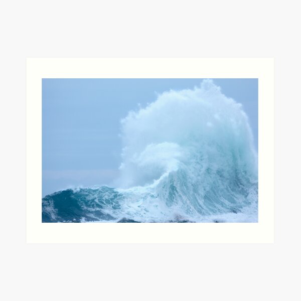 Exploding Wave Art Print