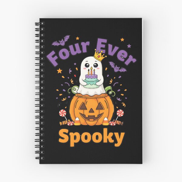 Item preview, Four Ever Spooky Halloween Birthday Funny Ghost designed and sold by Redgiant87x.