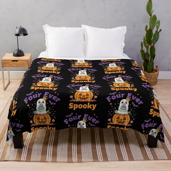 Item preview, Four Ever Spooky Halloween Birthday Funny Ghost designed and sold by Redgiant87x.