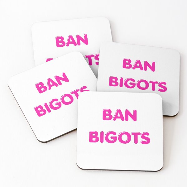 Item preview, Ban Bigots Slogan Equal Rights Trans Rights designed and sold by Creepy Princess Creations.