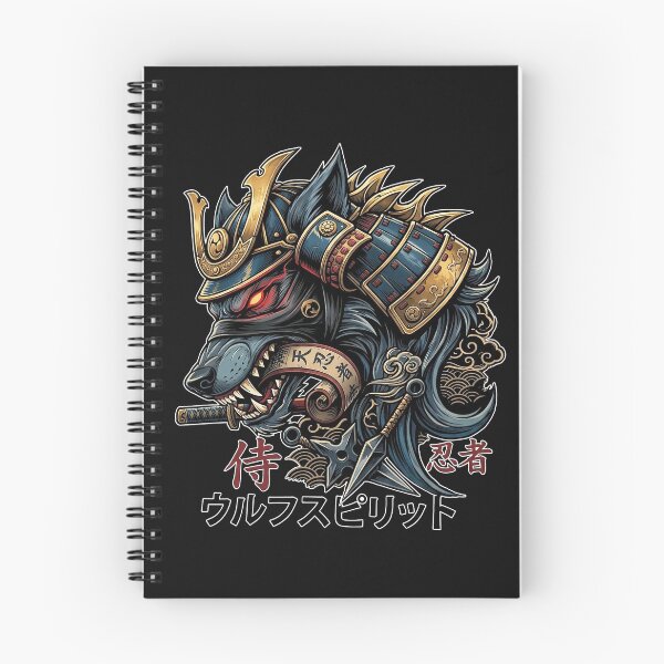 Item preview, Samurai Wolf Spirit designed and sold by ClauAndrade.
