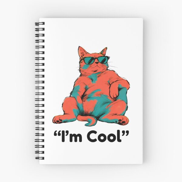 Item preview, I’m Cool - Funny Cool Cat with Sunglasses designed and sold by walbayzon.