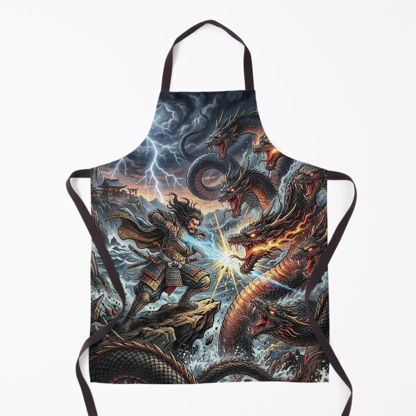 Item preview, Yamata no Orochi vs Susanoo - Japanese Myth designed and sold by Lucid Dream Pixel.