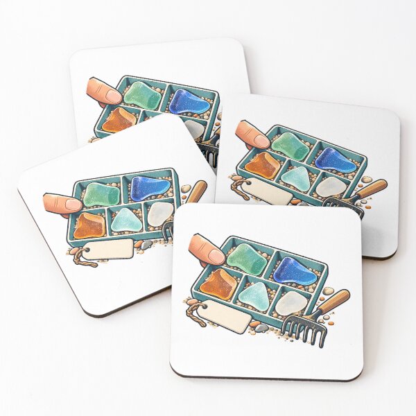 Item preview, Sea Glass Hunter Sorting Tray designed and sold by Philippa Shop.