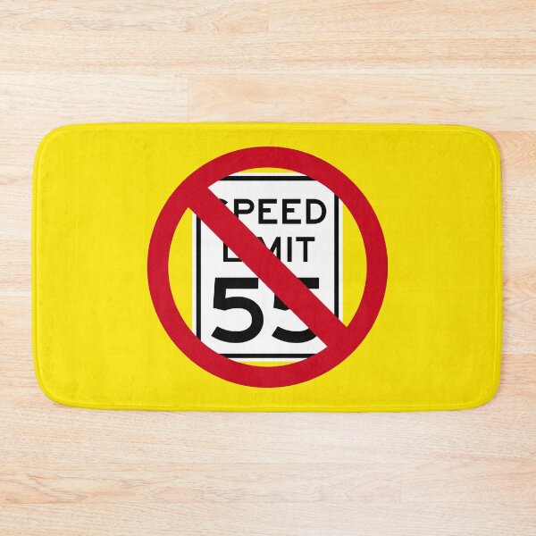 Item preview, Speed Limit 55 MPH Prohibited for Sammy Hagar designed and sold by Karate Octopus.