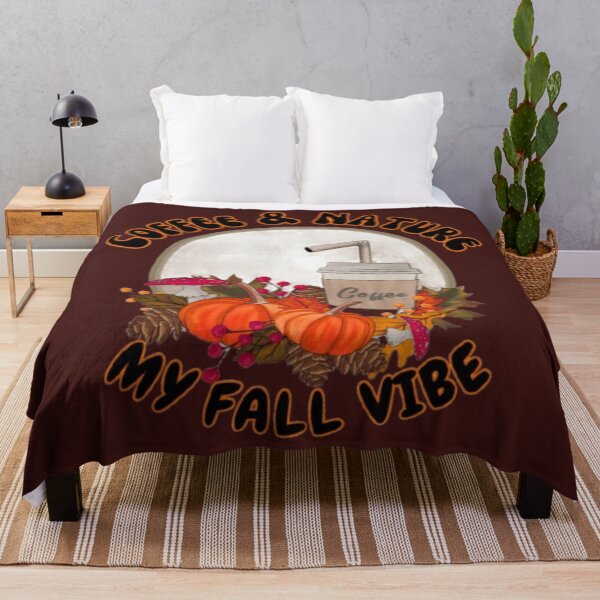Item preview, Coffee And Nature My Fall Vibe Retro designed and sold by Lovemountain.