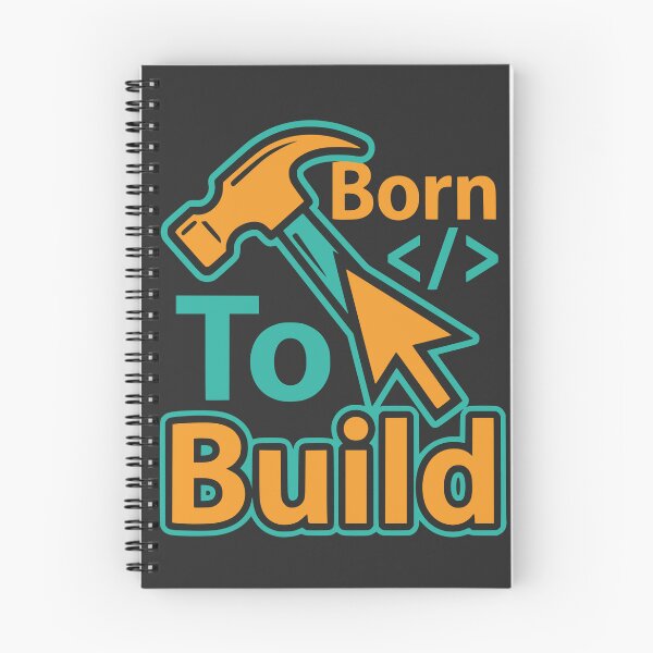 Item preview, Born To Build Developer Mindset Programmer Gift designed and sold by Ixnor.