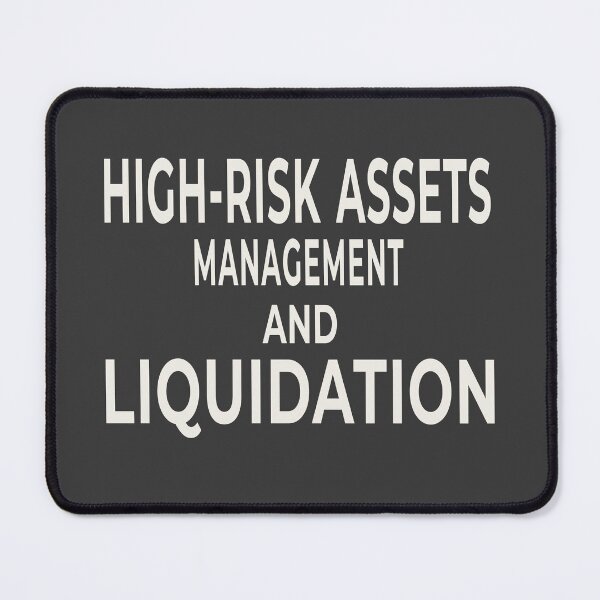 Item preview, High Risk Assets Management Liquidation Funny Finance T-Shirt designed and sold by "Hedek".