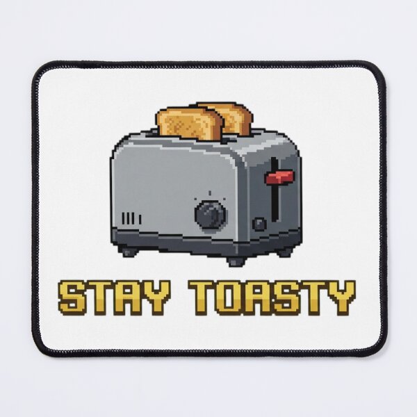 Item preview, Stay Toasty Toaster Pixel Art designed and sold by Zyra_urs1.