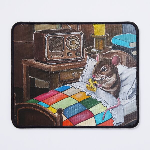 Item preview, The Midnight Broadcast designed and sold by Alfred Fox Art.