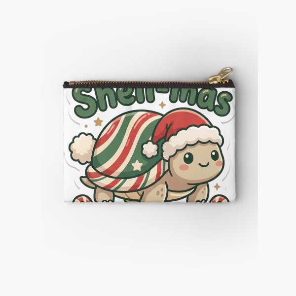 Item preview, Tortoise Christmas Merry Shell-mas Gift designed and sold by Soft Merch.