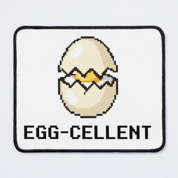 Item preview, Egg-cellent Cracked Egg Pixel Art designed and sold by Zyra_urs1.