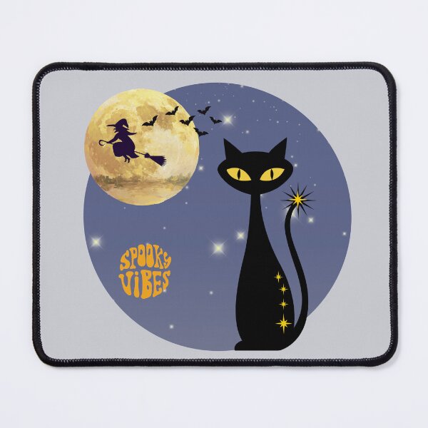 Item preview, Halloween cat with spooky vibes designed and sold by 247DesignStudio.