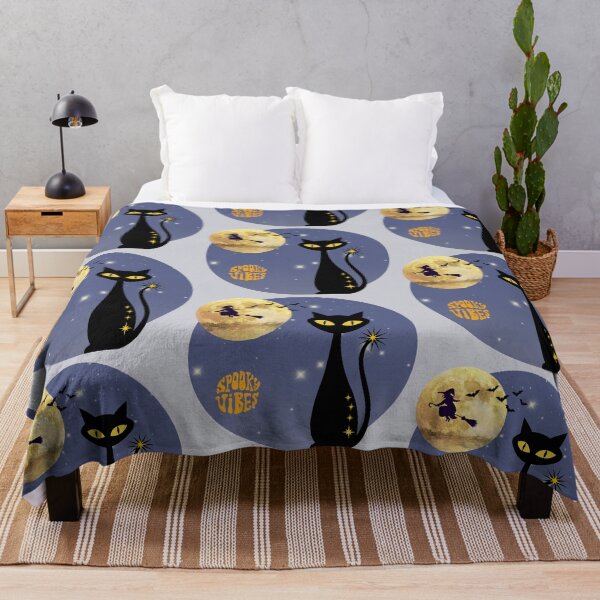 Item preview, Halloween cat with spooky vibes designed and sold by 247DesignStudio.