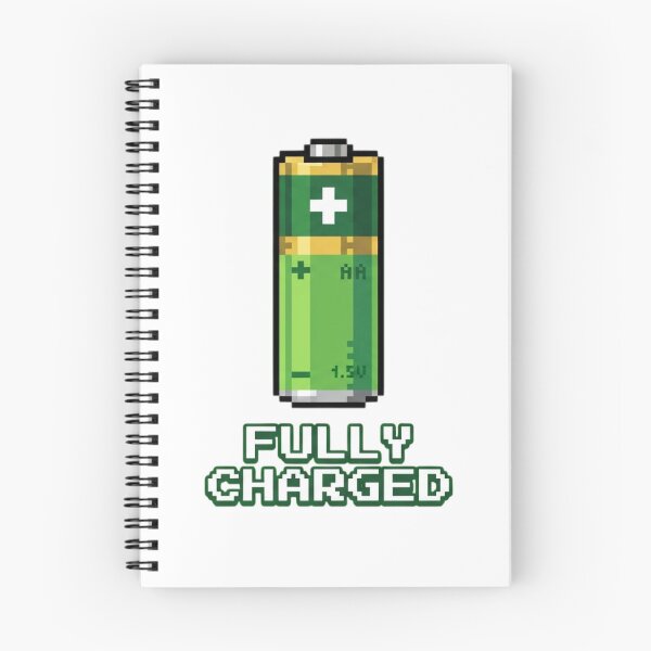 Item preview, Fully Charged Battery Pixel Art designed and sold by Zyra_urs1.