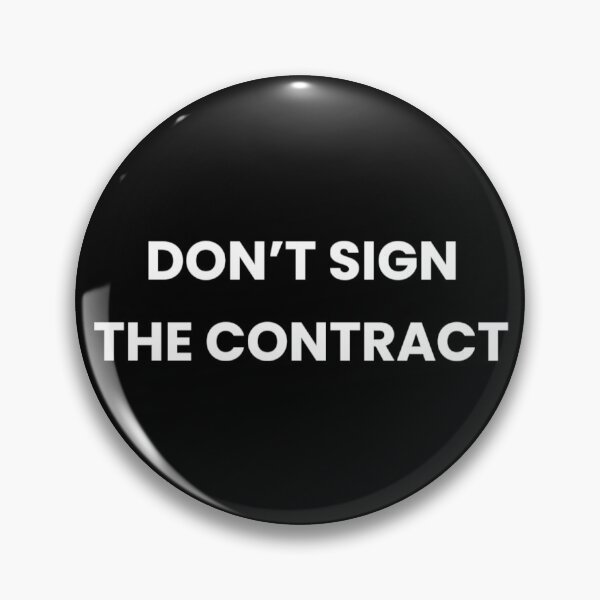 Item preview, DON'T SIGN  designed and sold by john ares.