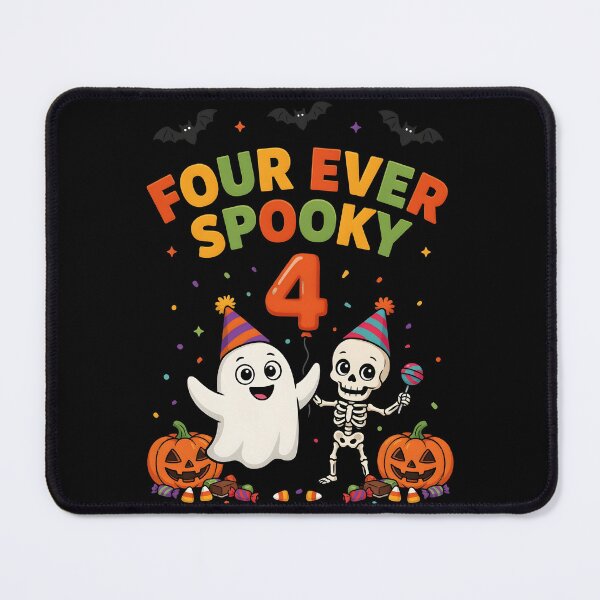 Item preview, Four Ever Spooky Halloween 4th Birthday Funny Ghost designed and sold by Redgiant87x.