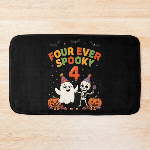 Item preview, Four Ever Spooky Halloween 4th Birthday Funny Ghost designed and sold by Redgiant87x.