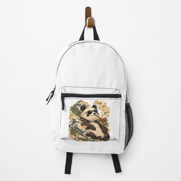 Item preview, Zen Panda – Chill Lounging Panda, Japanese Wave Art designed and sold by Sleepy Safari.