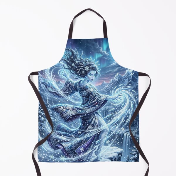 Item preview, Yuki-onna Snow Woman - Japanese Folklore Art designed and sold by Lucid Dream Pixel.