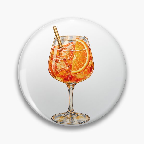 Item preview, Aperol Spritz Sticker designed and sold by aiko's designs.