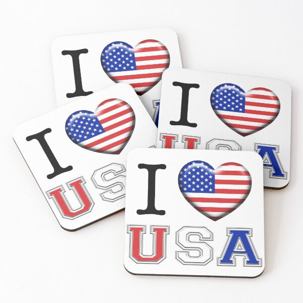 Item preview, I love USA designed and sold by CoolCarVideos.