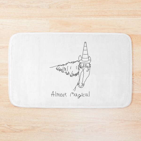 Item preview, Almost Magical. Unicorn humor designed and sold by NPC-wear.