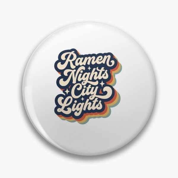 Item preview, Ramen Nights City Lights designed and sold by AsifDesignCreativeStudio.