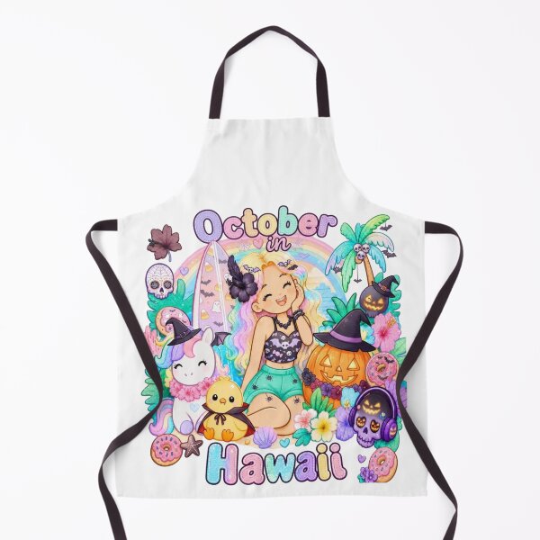 Item preview, Cute Pastel Goth Halloween - October in Hawaii Kawaii designed and sold by TheChalkyFox.