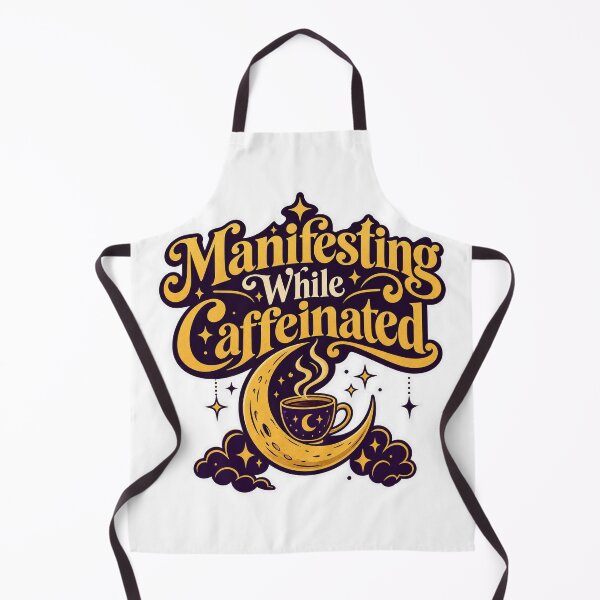 Item preview, Manifesting While Caffeinated Mystical Design designed and sold by NovaToons.