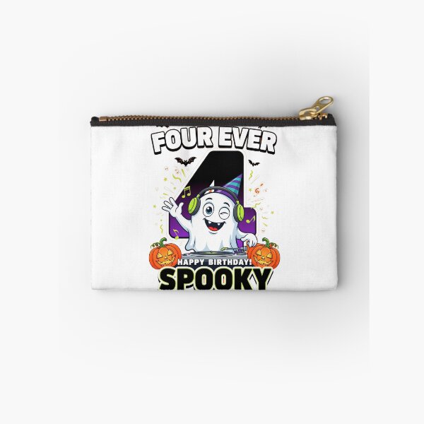 Item preview, Four Ever Spooky 4th Birthday Halloween Funny Ghost designed and sold by Redgiant87x.
