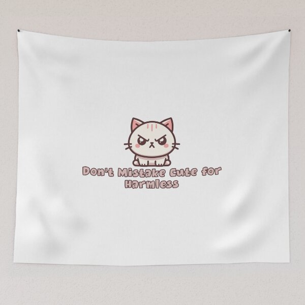 Item preview, Don't Mistake Cute for Harmless designed and sold by lovewhatyoudo.