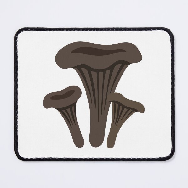 Item preview, Black Trumpet Mushroom Illustration designed and sold by BetweenForms.