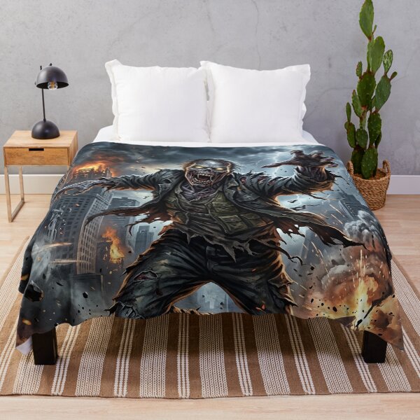 Item preview, Zombie Apocalypse - Undead City Horror Art designed and sold by Lucid Dream Pixel.