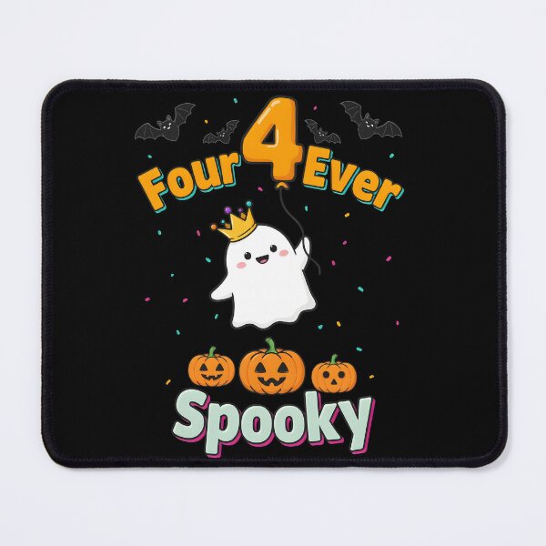Item preview, Four Ever Spooky Halloween Ghost 4th Birthday Party designed and sold by Redgiant87x.