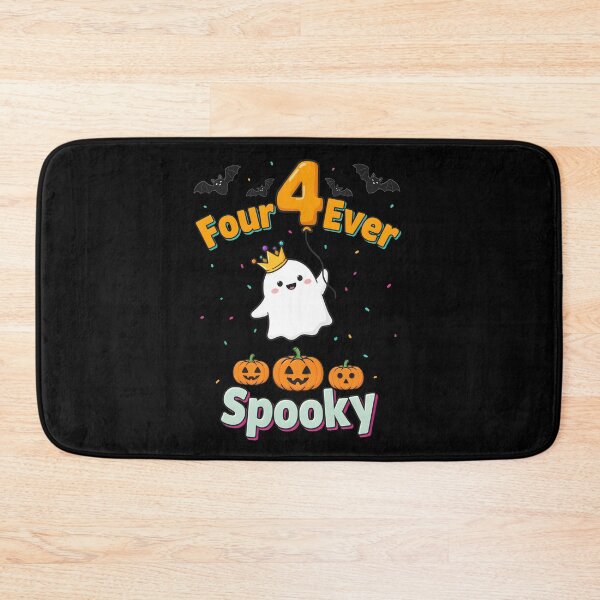 Item preview, Four Ever Spooky Halloween Ghost 4th Birthday Party designed and sold by Redgiant87x.