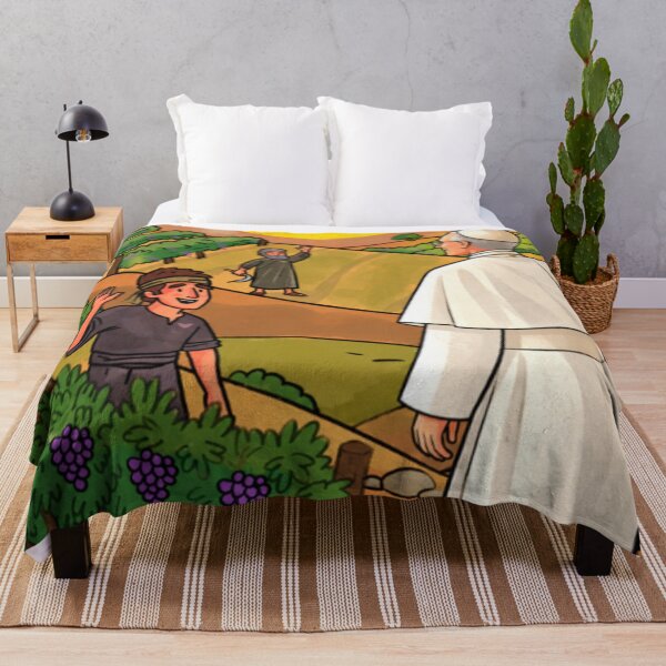 Item preview, Come to my vineyard | Inspirational Religious Artwork designed and sold by ArteVirtual28.