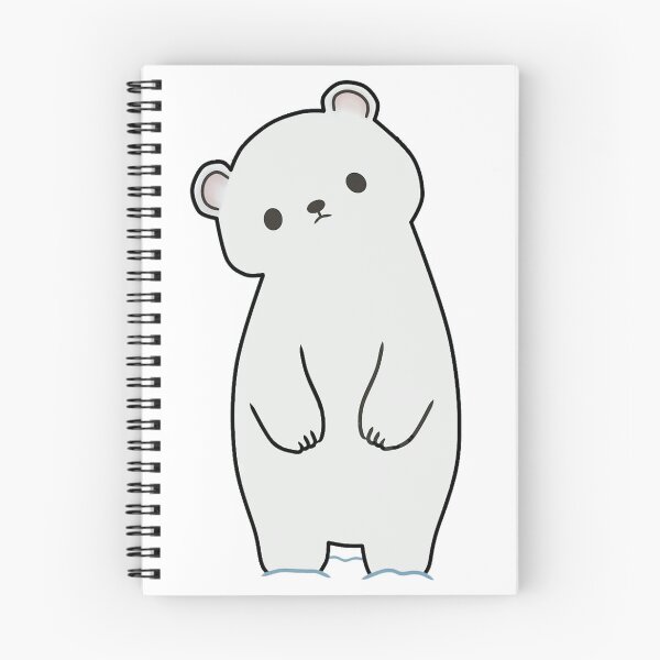 Item preview, Polar Bear Wall Art, Cute Polar Bear Print, Minimalist Arctic Animal Decor designed and sold by RickE.