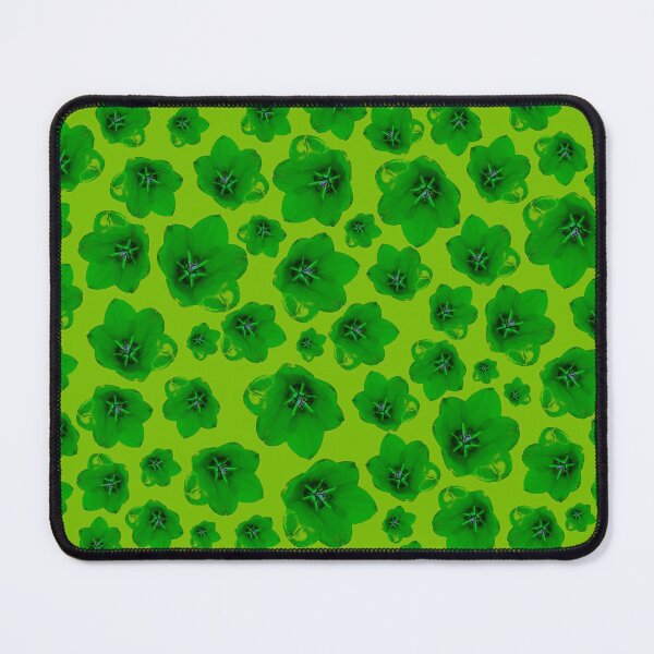 Item preview, English Garden - Green Tulip Floral Pattern. designed and sold by PurrfectWhisper.