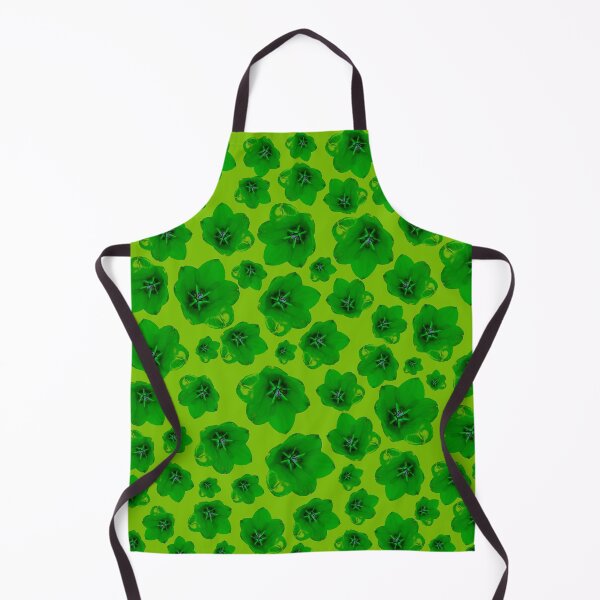 Item preview, English Garden - Green Tulip Floral Pattern. designed and sold by PurrfectWhisper.