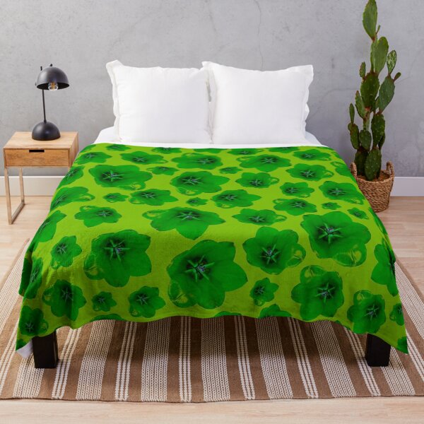 Item preview, English Garden - Green Tulip Floral Pattern. designed and sold by PurrfectWhisper.