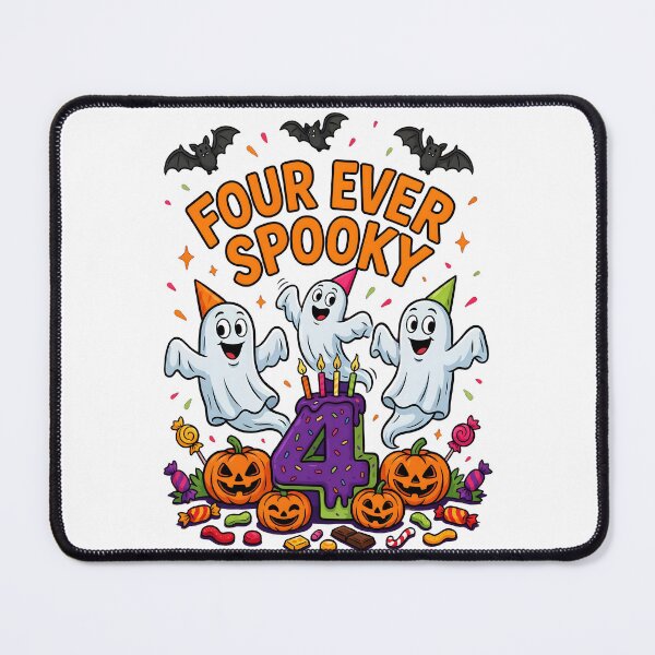 Item preview, Four Ever Spooky Halloween Funny Ghost Party designed and sold by Redgiant87x.