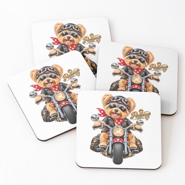 Item preview, Happy elegant dog riding Bike in his way to work designed and sold by Afnan Store.